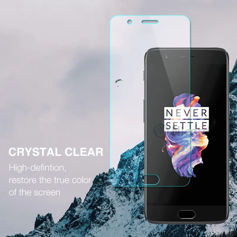 2PCS Screen Protector Glass On The For Oneplus 5T Tempered Glass Phone Film For One plus 5 5T A5010 2.5D Protective Film Nicotd (4)