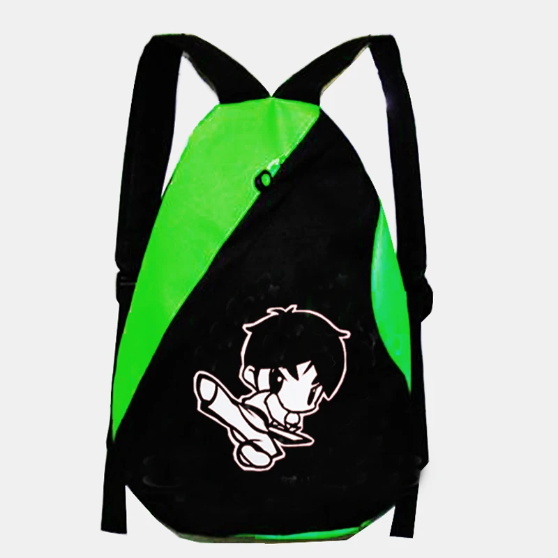 kid running with backpack