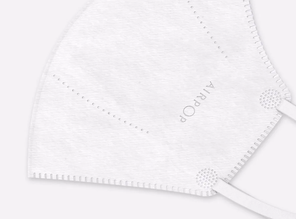 20pcsLot Xiomi Mijia Airpop 0.4mm thin Light Air Wear Mask Comfortable only 2.3g mask Elastic ear hanger for daily pollen dust  (11)