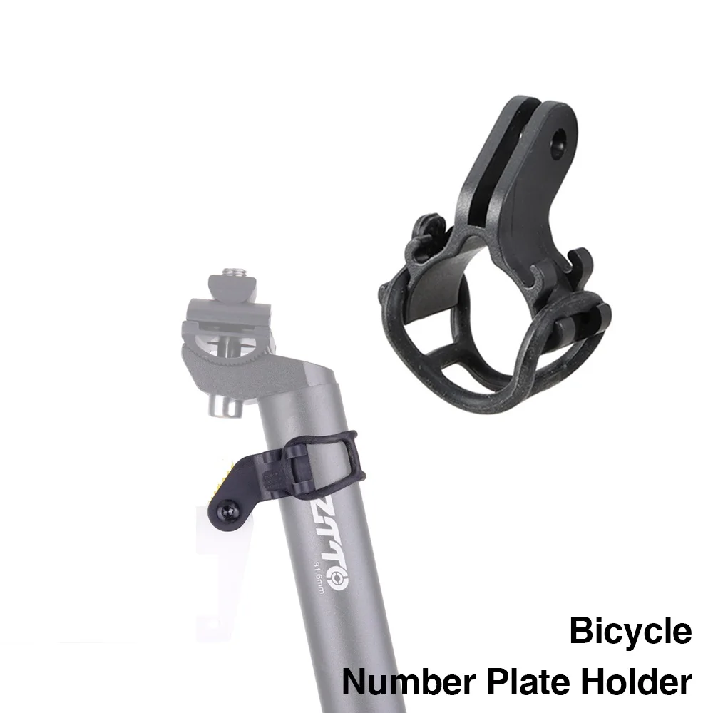 ZTTO-Electric-Bike-Cycling-Number-Plate-Holder-Fixed-Gear-Bracket-Race-Racing-Card-mount-Ultralight-Bicycle