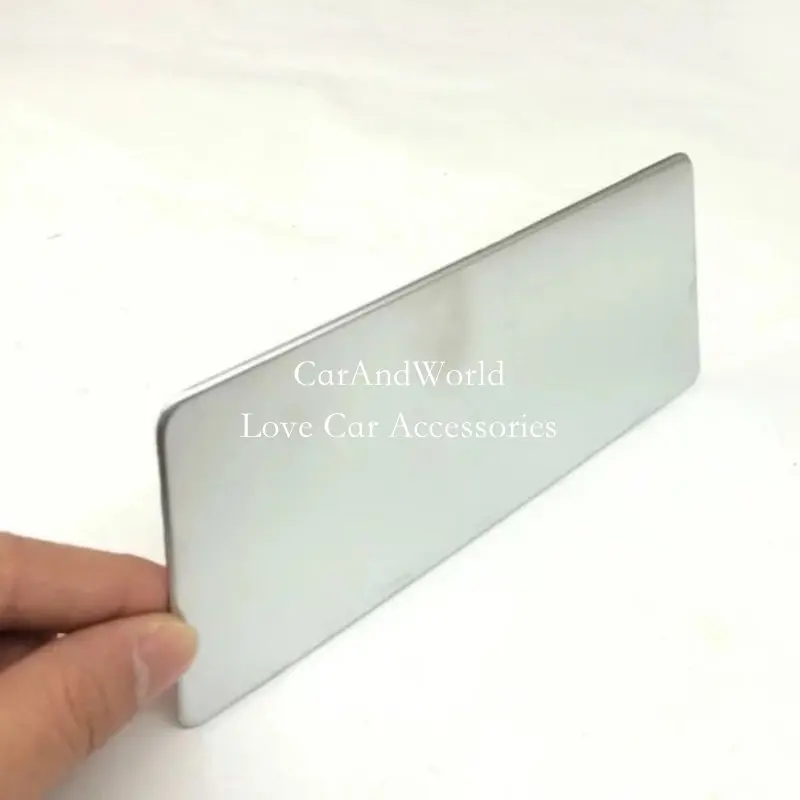 

For VW Volkswagen Tiguan 2012-2015 Car Interior Armrest Storage Box Grid Cover Trims ABS Chrome Stickers Car-Styling Accessories