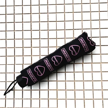 

Kpop BLACKPINK The Same Umbrella Love Hearts Printed Anti-UV Sun Umbrella Top Quality