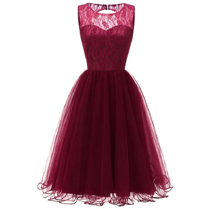 Платье принцессы с открытой спиной для девочек Летнее нарядное платье из Кружевной вуали для девочек Детские платья для девочек от 13 до 20 лет, красивое платье для подростков