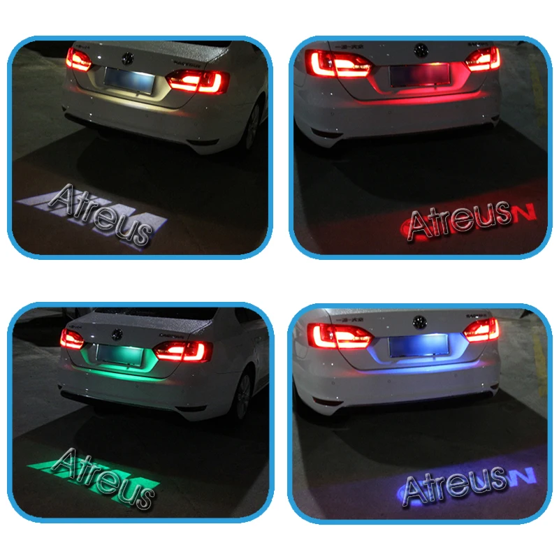 1 шт. Автомобильный светодиодный номерной знак светильник 12V Canbus светодиодный логотип лазерный проектор лампа для BMW E46 E60 E36 E90 E30 F10 F30 X5 X3 X1 M логотип