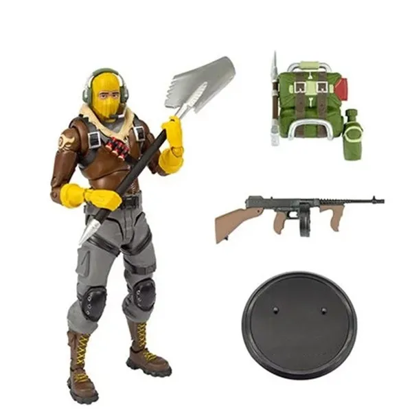 19 см новая горячая игра Fortress Night batch Royale RAPTOR фигурка игрушки битва рояль персонаж