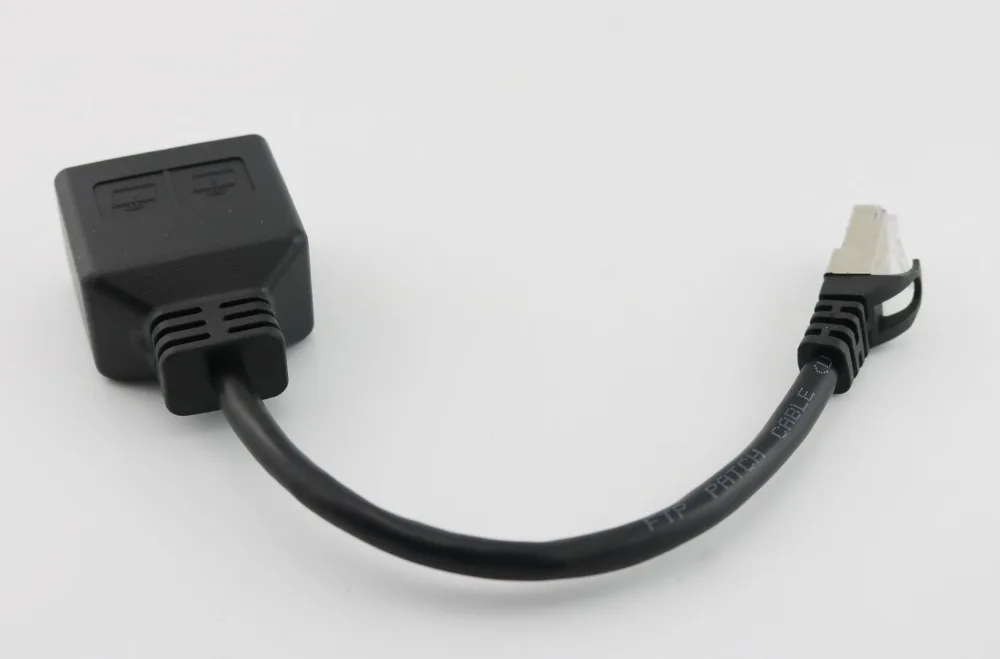 1 шт. сетевой Разветвитель RJ45 на 2 гнезда 20 см| |