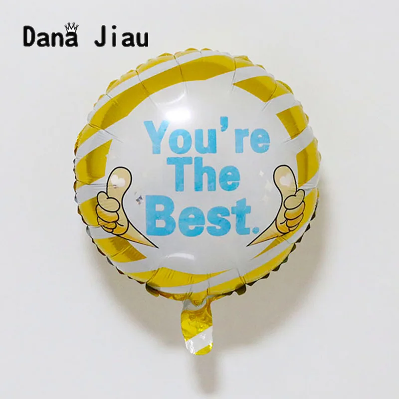 82*72 см большой золотой палец воздушный шар с днем рождения украшения школы Выпускной дети рекомендуют День матери подарок - Цвет: 18inch size