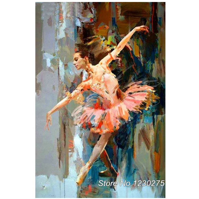 

Diamond Embroidery BALLERINA GIRL Home Decor Needlework Diy Diamond Painting Cross Stitch 5D Full Mosaic Crafts BD989