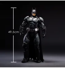 NEW hot 50 cm batman Super herói da liga da Justiça figura de ação coleção brinquedos boneca de brinquedo de natal