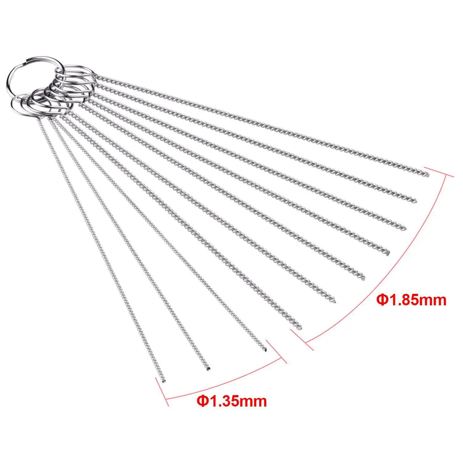 Набор Щеток Для Чистки карбюратора, маленькая проволочная щетка-20 игл+ 10 щеток