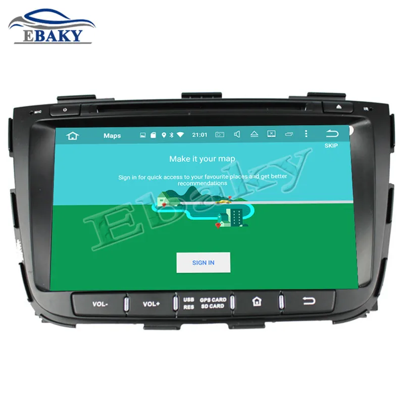 Cheap NaviTopia 8inch 4GB RAM 64GB ROM Octa Core Android 9.0 Car DVD Player For KIA SORENTO 2013/Bluetooth/GPS 5