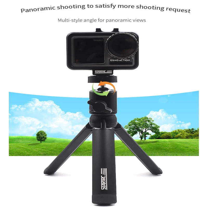 STARTRC OSMO ручной Алюминиевый мини штатив и алюминиевый защитный чехол для DJI набор
