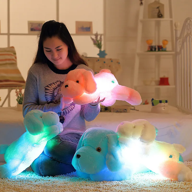 Buy Colorful Night Light LED glowing dogs luminous