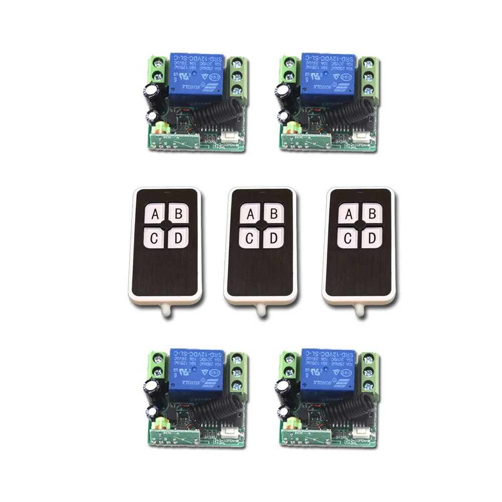 New DC12V Mini RF Wireless Remote Control Switch