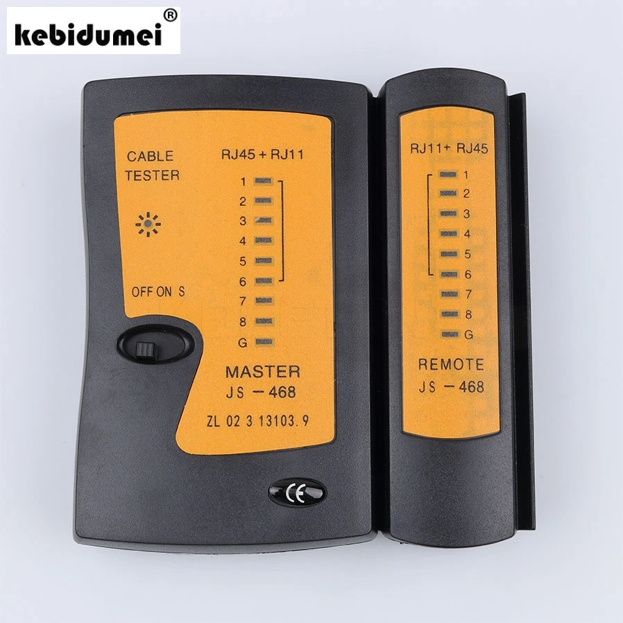 

kebidumei RJ11 RJ45 USB Network Cable Wire Tester Ethernet LAN Network Tester Detector Tracker Networking Tool New Arrival