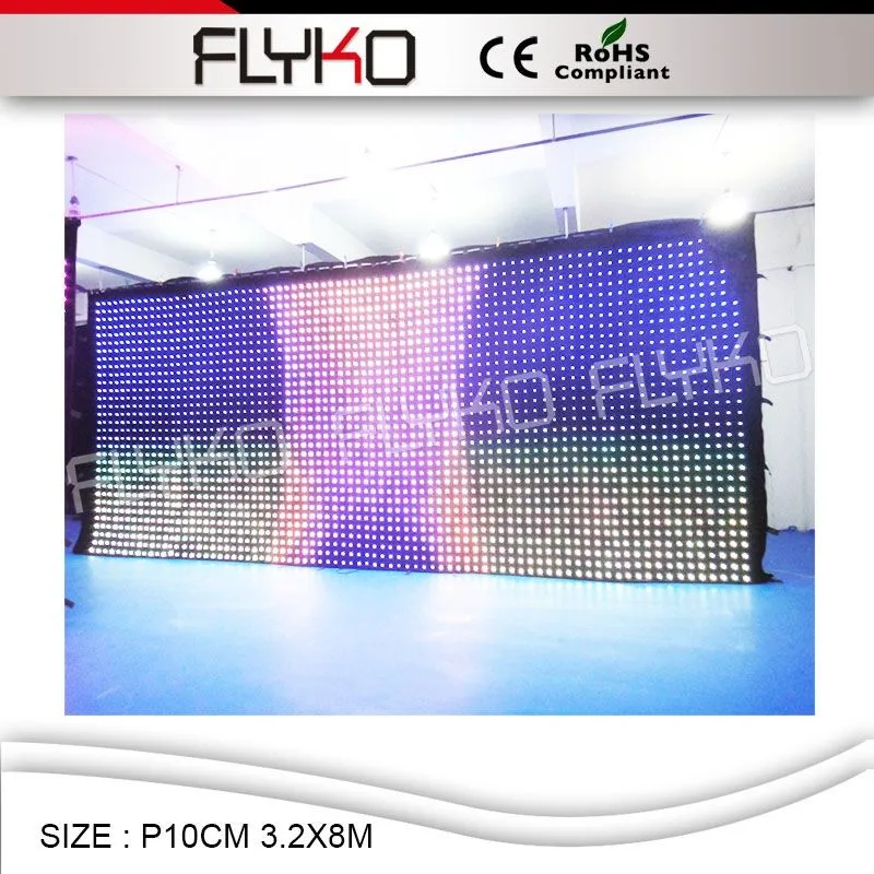 LED video curtain002