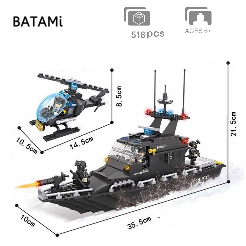 lego swat boat