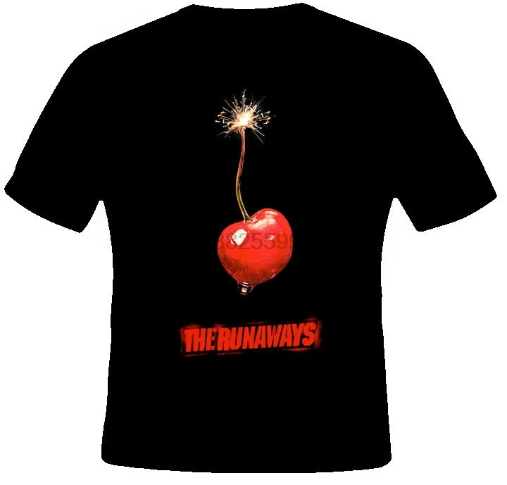 

The Runaways Movie Kristen Stewart Dakota Fanning T Shirt Printed Summer Style Tees Male Harajuku Top Fitness Clothing T-Shirt