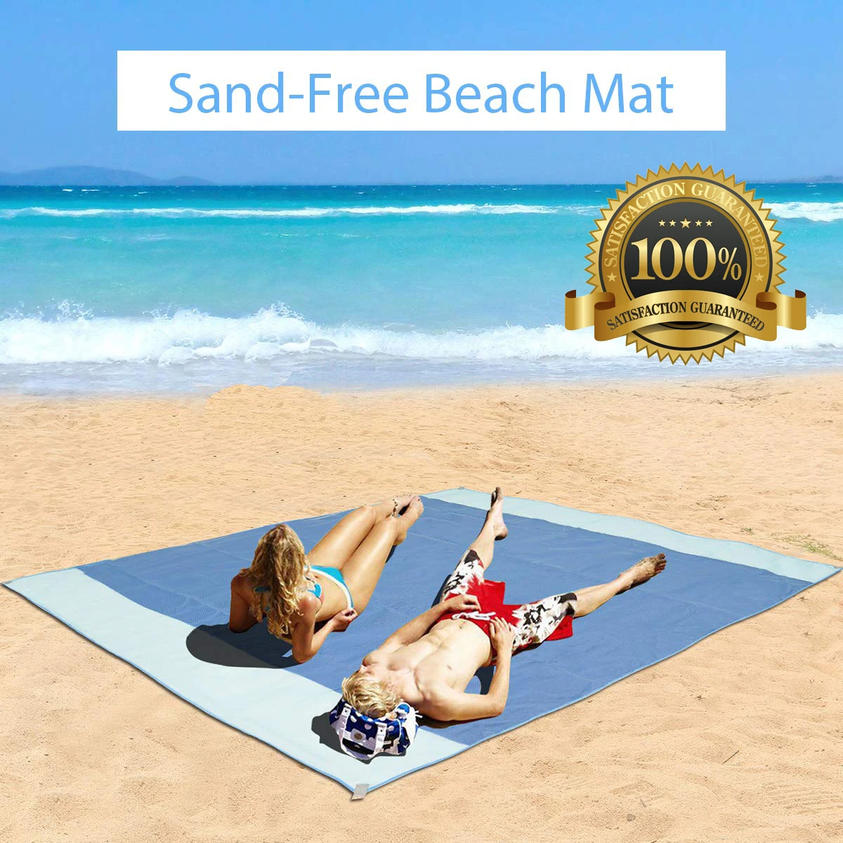 

200 X 200CM Sand Free mat Proof Beach Blanket Beach Mat Extra Large beach towel