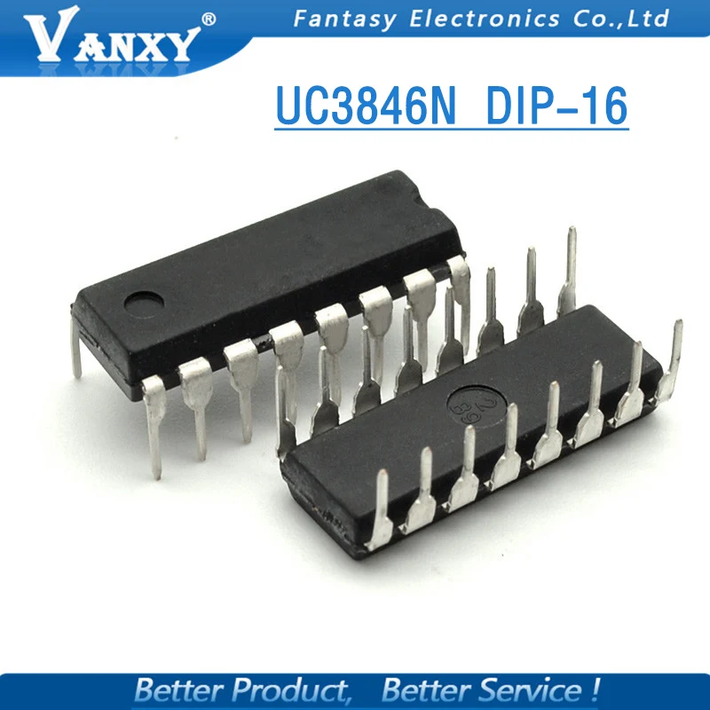 5 шт. UC3846N DIP16 UC3846 DIP 3846 DIP-16 новое и оригинальное IC