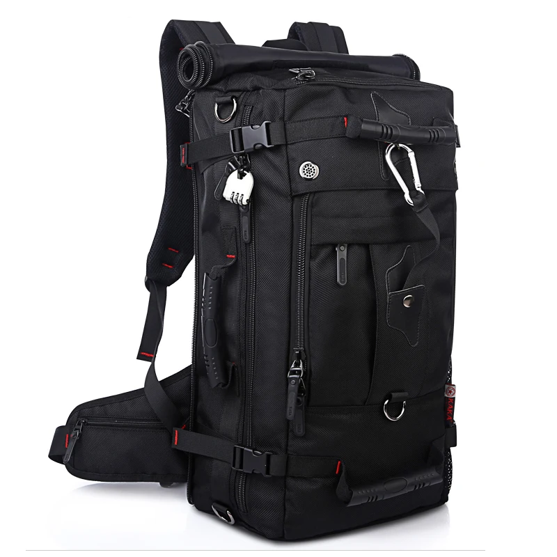 Laptop Backpack Shoulder Bags Large Capacity 40L Men Multifunction Luggage Travel Bags High Quality Waterproof Oxford