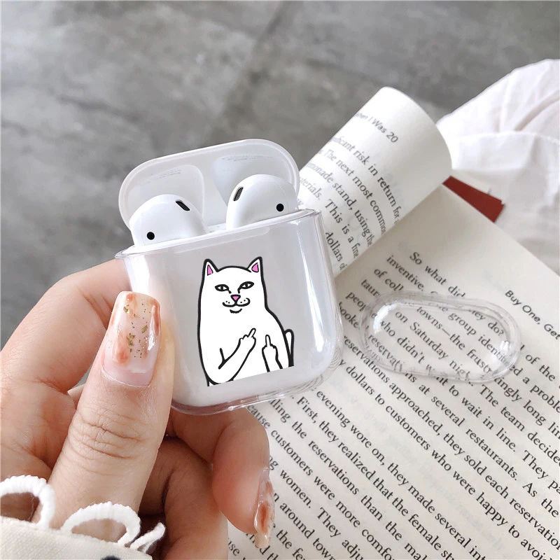 

Cartoon Case For Apple airpods case Cover Cute Wireless Bluetooth Earphone Case For Airpods Headphone Hard Protective Cover