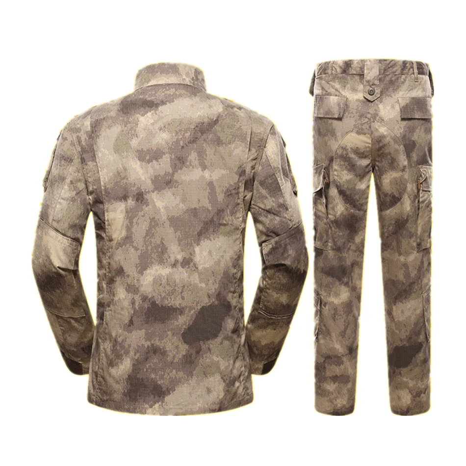 Армейская уличная военная форма, 5 видов цветов, камуфляж, тактическая Мужская одежда, спецназ, боевая рубашка, солдат, тренировочный комплект одежды