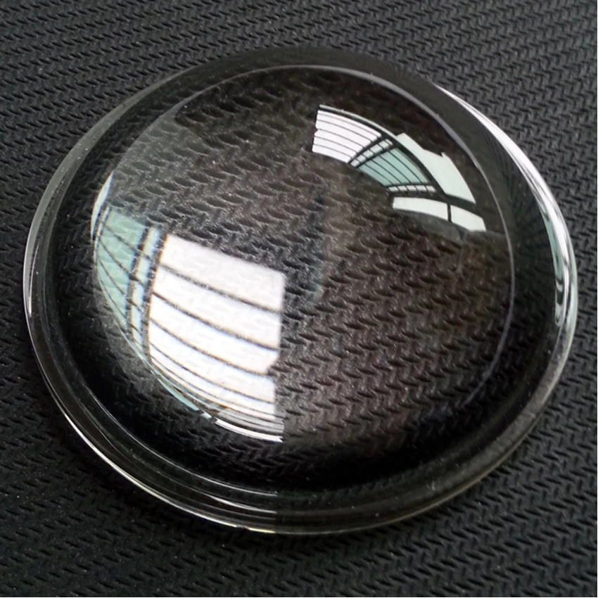 

Wholesale - Diameter 52MM Height 24.8mm Automotive Lamp Glass Flashlight Lens glossy LED temperature optical convex lens