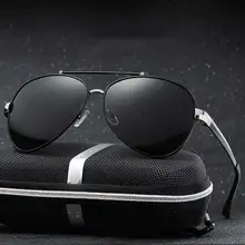 2017 de La Moda de Los Hombres gafas de Sol Polarizadas de Conducción Gafas de Sol de Los Hombres Oculos gafas de sol UV400 de Conducción de Viaje Masculino XY8746