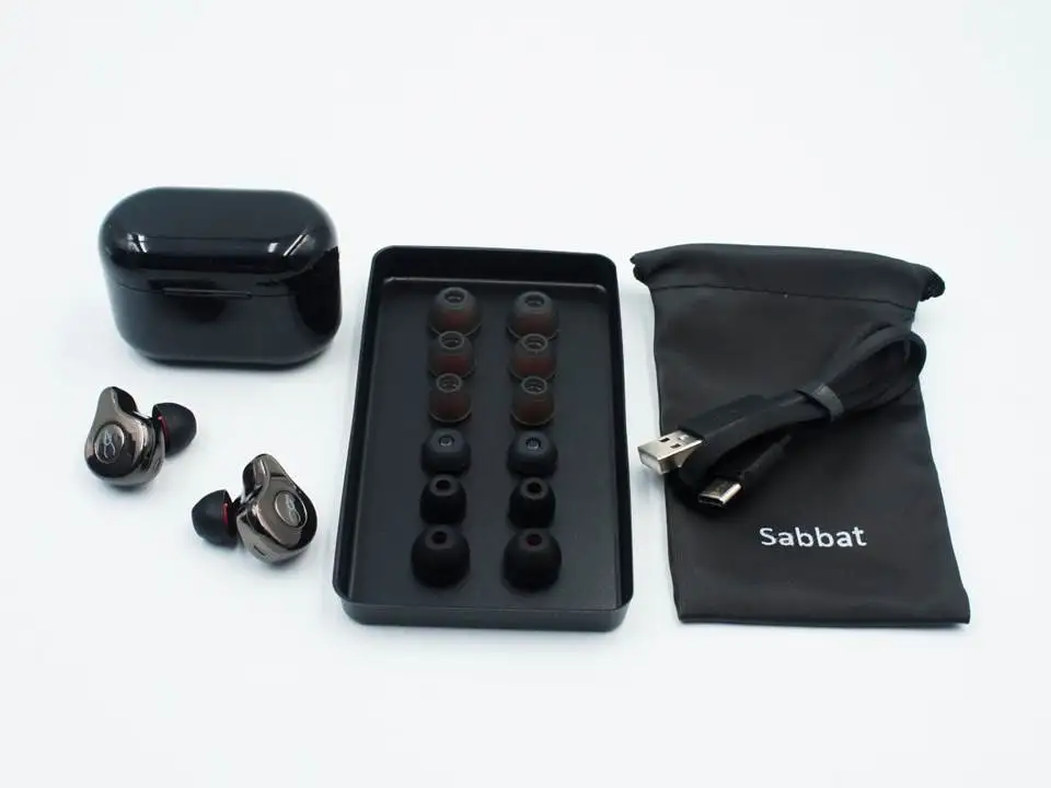 Беспроводные наушники вкладыши Sabbat E12 с динамическим драйвером Bluetooth 5 0 IP5X