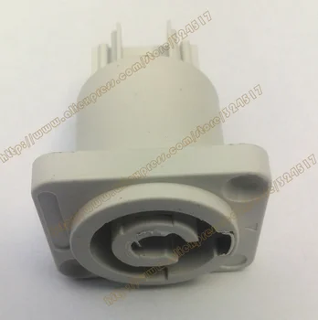

New 10pcs/ lot Copy high quality PANEL Powercon Receptacle Power Out [Gray] Rated at 20A/250V (AC)