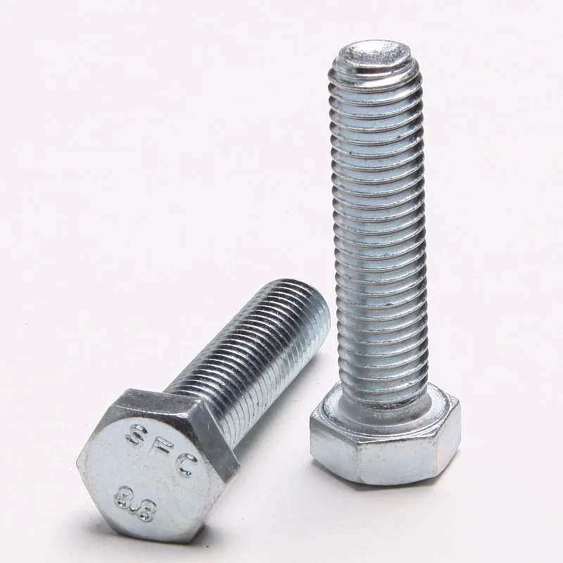 5PCS 0526 High Strength Galvanized Hex Socket Head Cap Screws 8.8