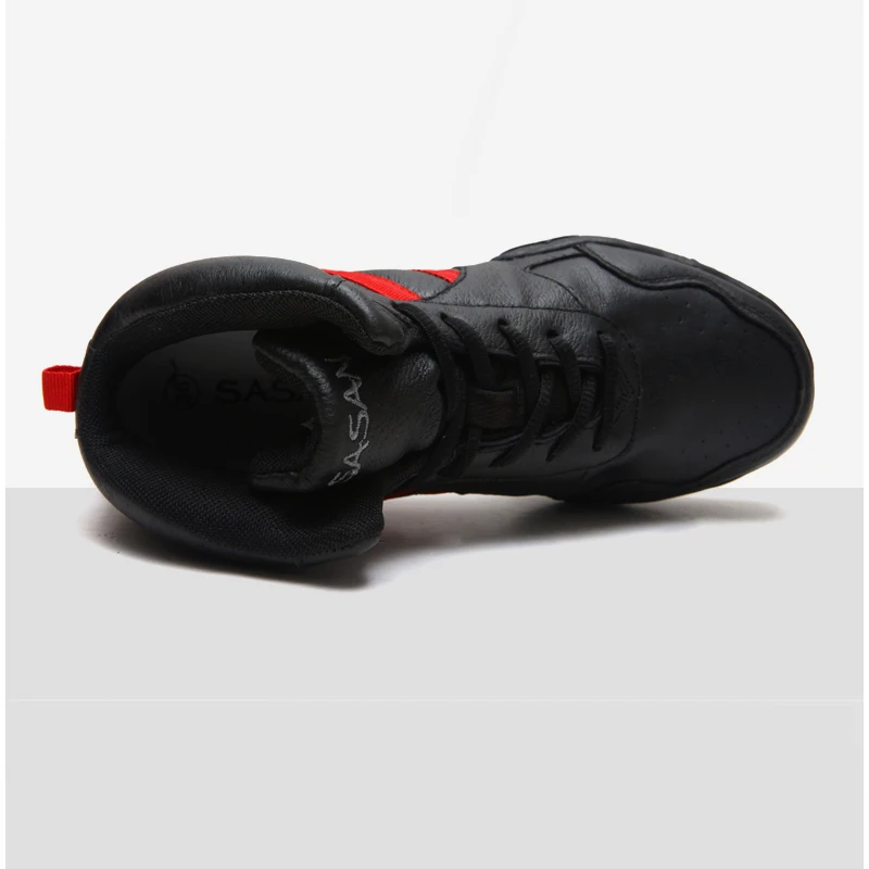 Современные кроссовки для джаза; женская обувь; SASAN; коллекция 8813 года; женская обувь из высококачественной свиной кожи; дышащая обувь на каблуке 4 см; TPR