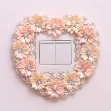 Корейский стиль кружева пыленепроницаемый переключатель Крышка для пасторальных тканей