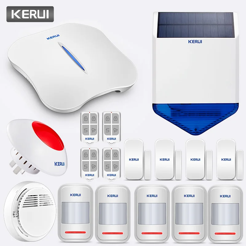 KERUI W1 для тсоп Wi Fi сигнал тревоги Системы приложение Управление Беспроводной