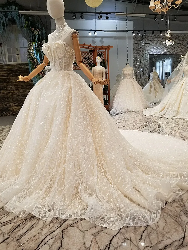 LS66412 блестящее кружевное модное свадебное платье для девочек пикантные без бретелек Кристальные милые платья с цепочкой на плечо Быстрая