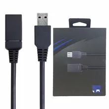 MASiKEN 2 M Substituição Câmera Sensor De Cabo de Extensão Do Adaptador para Playstation 4 PS4 VR Olho Acessórios Do Jogo