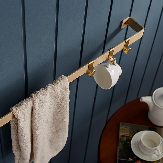 gold nordic wall decoration kitchen magazine storage holders racks