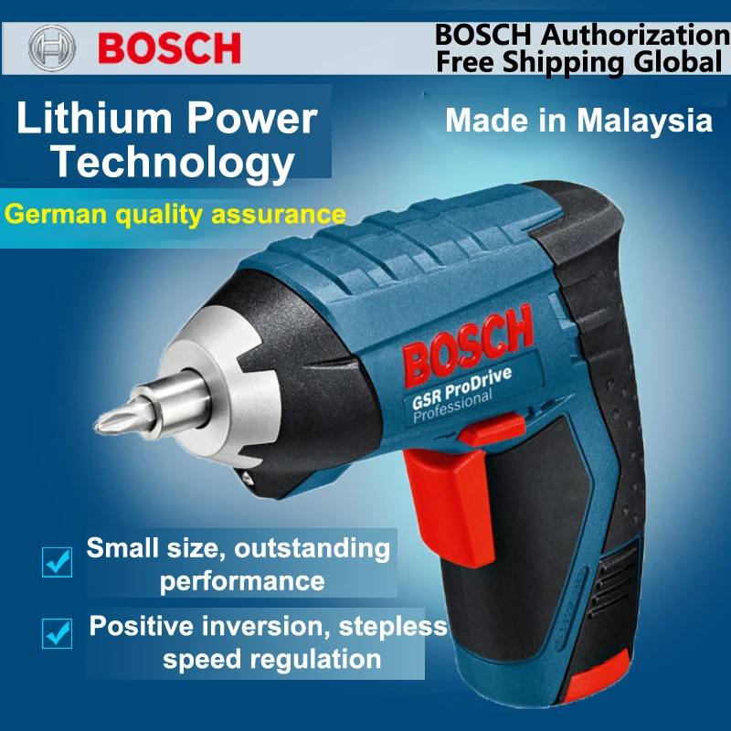 

GSR3.6V-LI Charging Screwdriver Power Drill Electric Screw Driver Lithium battery Drill 3.6V/1.3Ah 7N.m