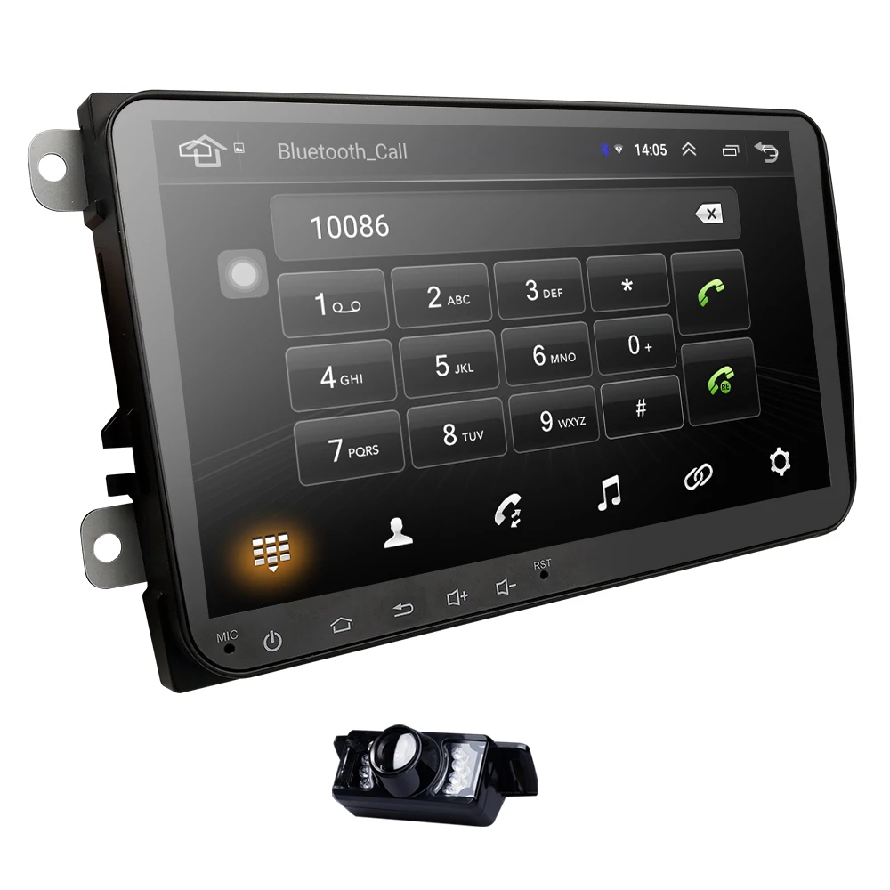 Cheap 9 Inch Android 8.1 Car DVD Player Stereo Radio for V W GOLF 5 Golf 6 Polo Passat CC J etta Tiguan Touran GPS Navigation 3
