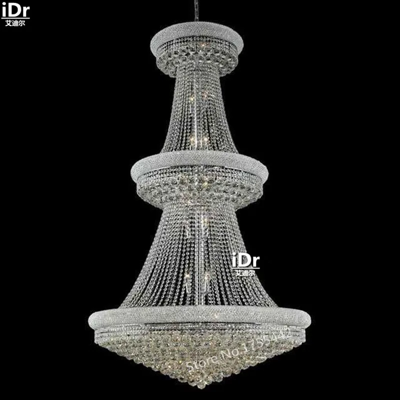 gold Chandeliers simple luxury hall corridor lamp crystal lamp lights