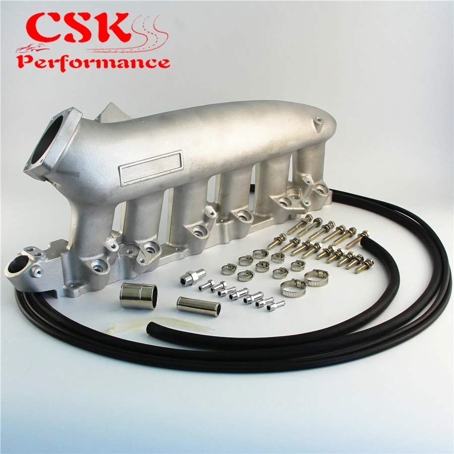 Aluminum Intake Manifold Plenum Fits For Nissan240sx Rb25det Rb25 Skyline R32 R33 R34