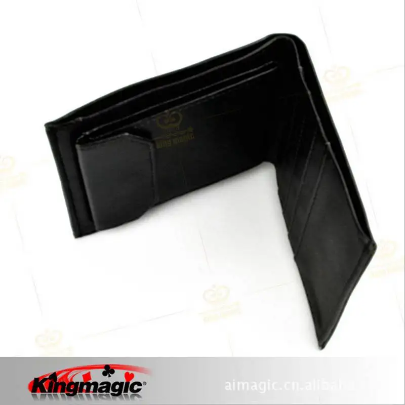 

Holiday Sales Card to Wallet With Bill Appear Magic Tricks Magic Wallet Super Wallet Close Up Magic Props