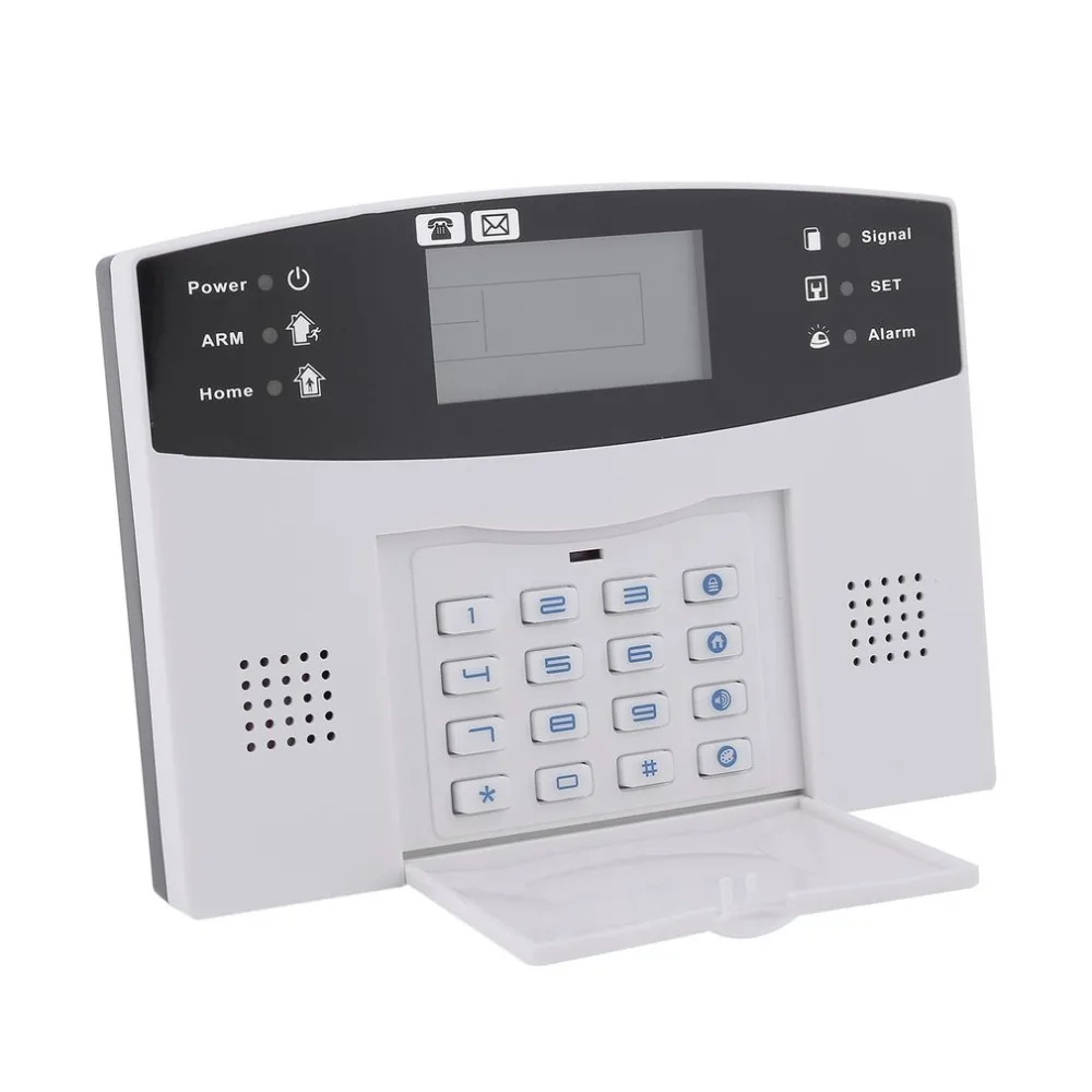 

Wireless GSM Home Security Alarm System Detector Sensor Call LCD Screen Intelligent Auto Door Alarm System