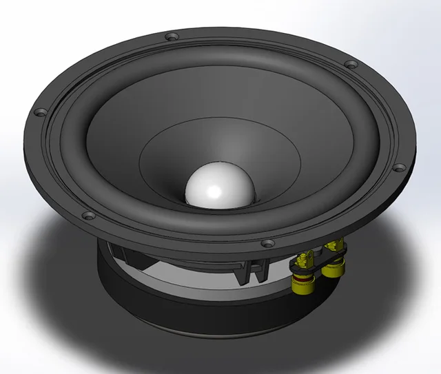 Top full-range speakers 8'' inch really full-range speaker 96dB have bass match Single-ended Class A tube amplifier speaker