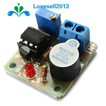 

12V New Accumulator Sound Light Alarm Buzzer Prevent Over Discharge Controller