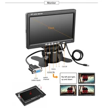 2MP 4-Channel 1080P Car MDVR 64GB SD Realtime Video Recorder For Auto Truck Bus Vehicle + 7 2MP 4-Channel 1080P Car MDVR 64GB SD Realtime Video Recorder For Auto Truck Bus Vehicle + 7