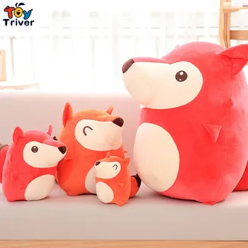 

Kawaii Fox Plush Toy Stuffed Animals Doll Sofa Cushion Pillow Kids Children Baby Boy Girl Toys Birthday Gift Home Shop Decor