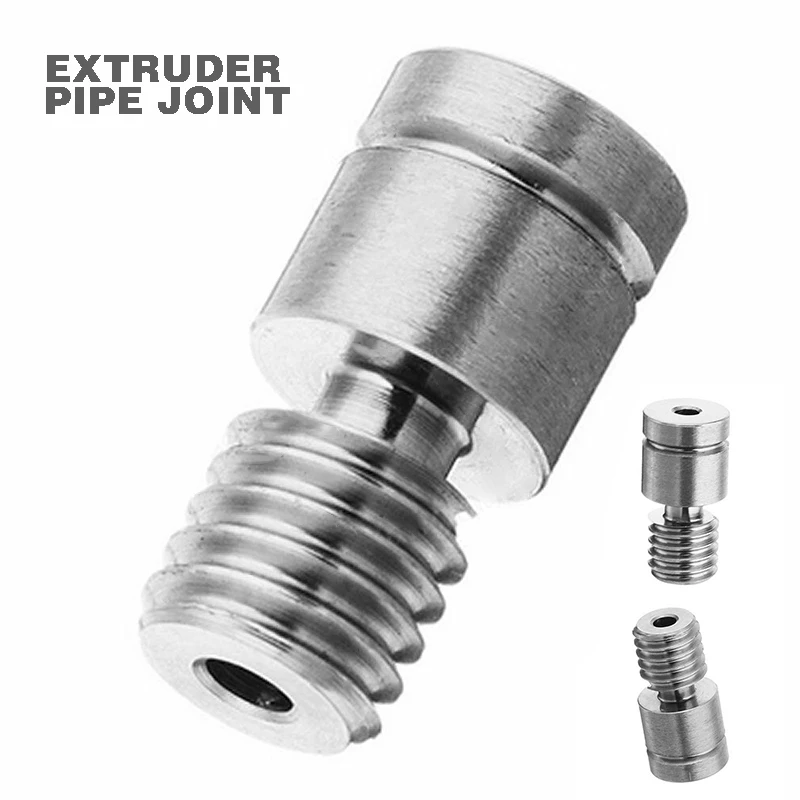 Upgrade Extruder Hot End Throat M6 Extruder Nozzle Throat For 3D CR-10 CR-10S Ender 3 Heat Break Hot End Extruder Parts