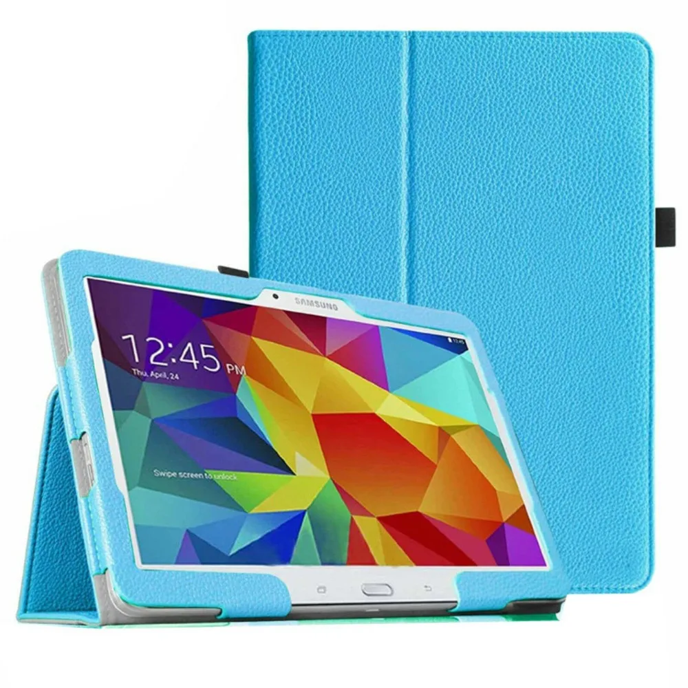 Чехол для samsung Galaxy Tab 4 10,1 SM T530/T531/T535 Lichi PULeather Stand Protector чехол для планшета SM-T530 SM-T531